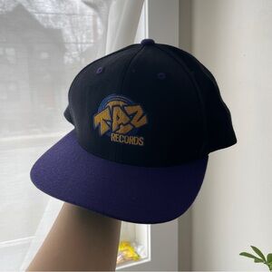 Taz Records Halifax Black & Purple Snapback Hat